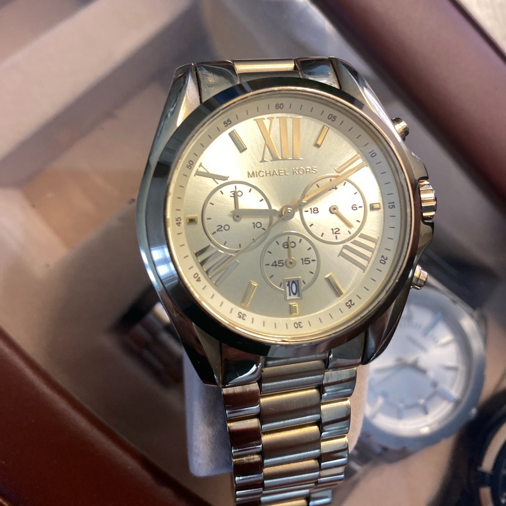 Gold Michael Kors watch